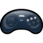 Sega Mega Drive Icon 64x64 png